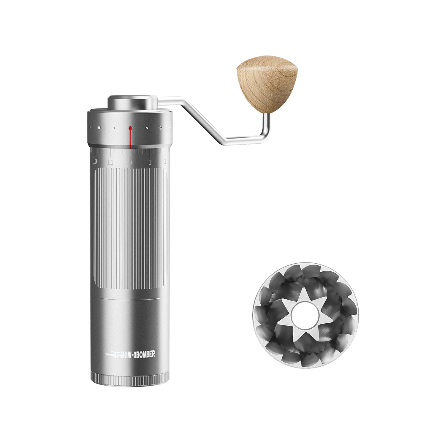 MHW-3BOMBER PRECISION R3 NANUAL COFFEE GRINDER