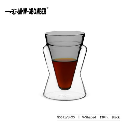 MHW-3BOMBER DW SERIES GLASS CUP TRANSPARENT