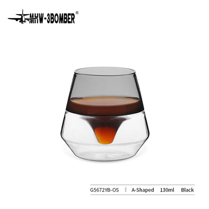 MHW-3BOMBER DW SERIES GLASS CUP TRANSPARENT