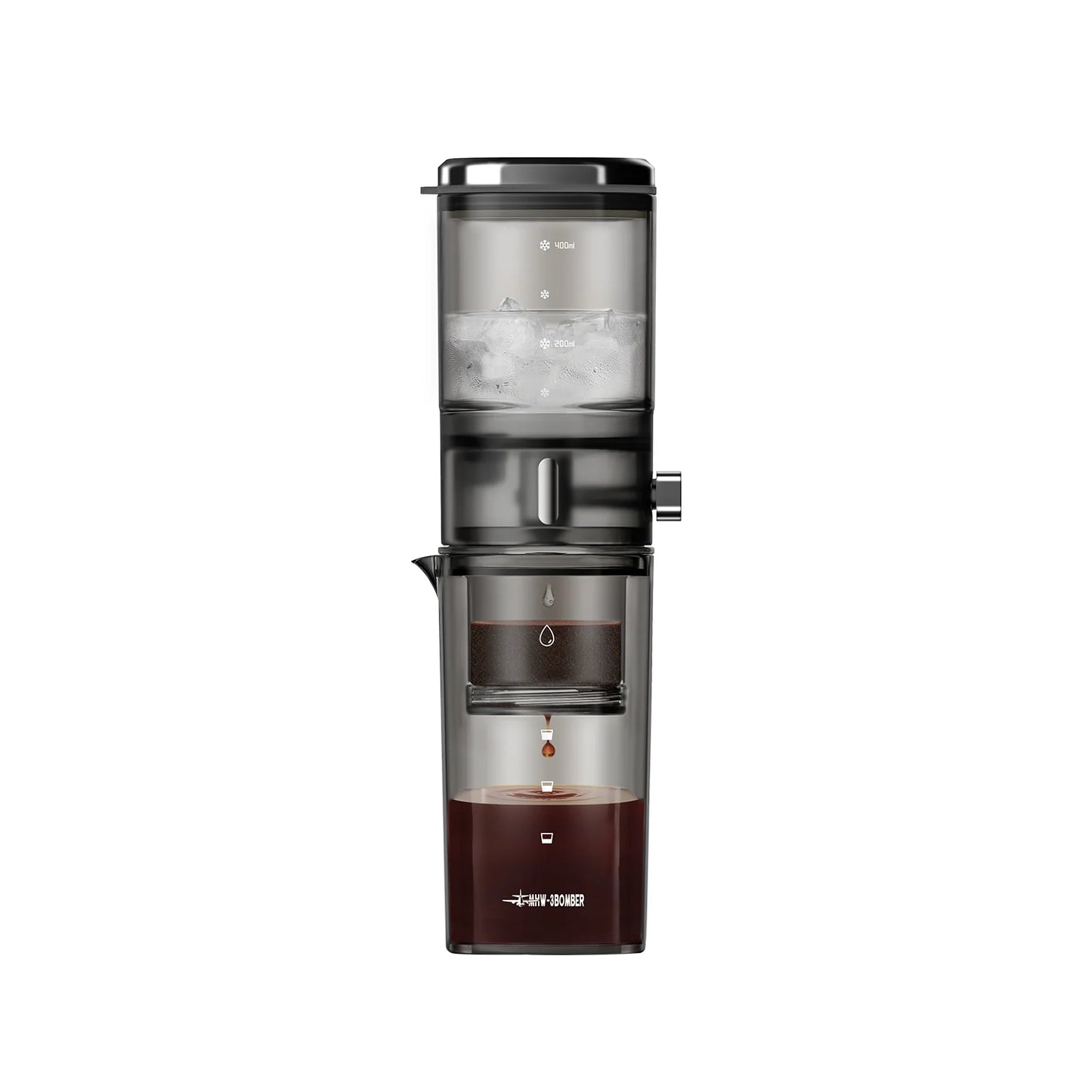 Cafetera de filtrado con Hielo