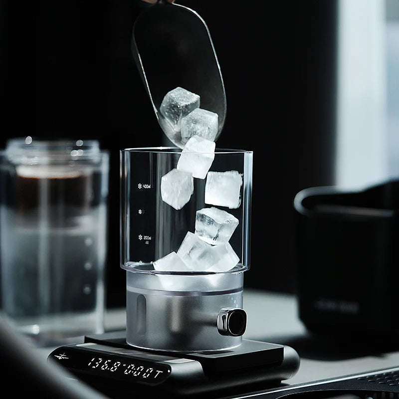 Cafetera de filtrado con Hielo