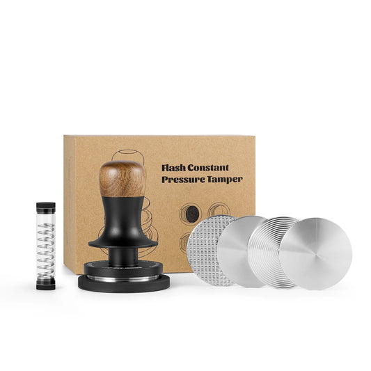Set Tamper Flash 58mm (Base Intercambiable)